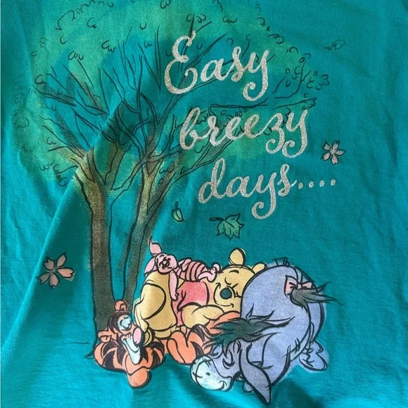 Disney Store Winnie the Pooh V Neck Tshirt - Women’s Medium - Picture 3 of 6